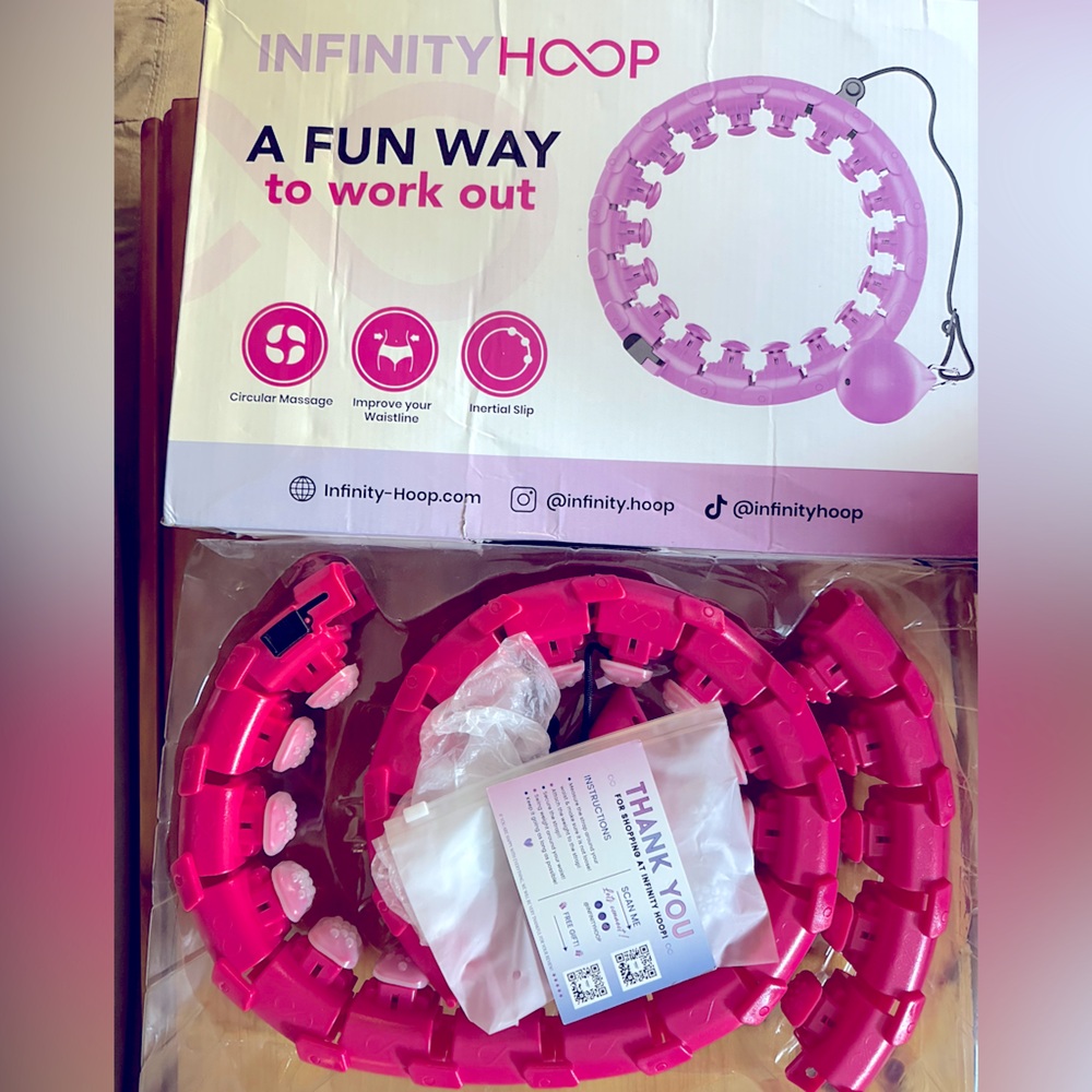 Infiniti Hoop exercise (hula hoop)